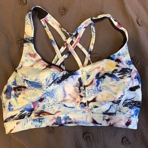 Free to be serene lululemon sports bra